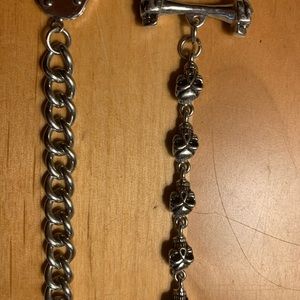 Skull bracelet/ handcuffs bracelet